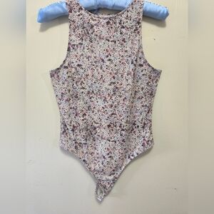 Floral Sleeveless Bodysuit